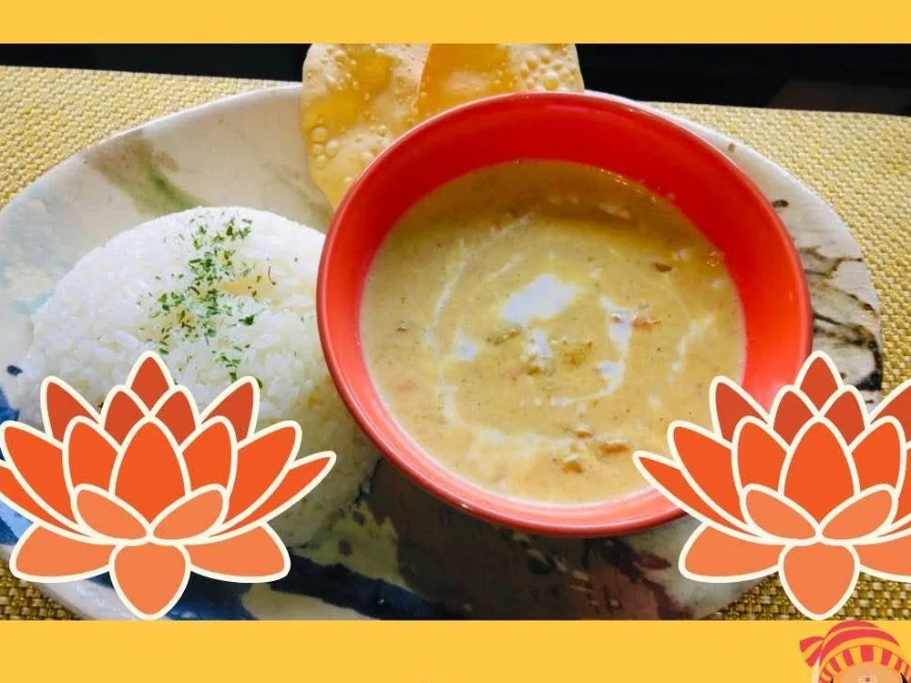 バルDEリコのココナッツチキンカレー